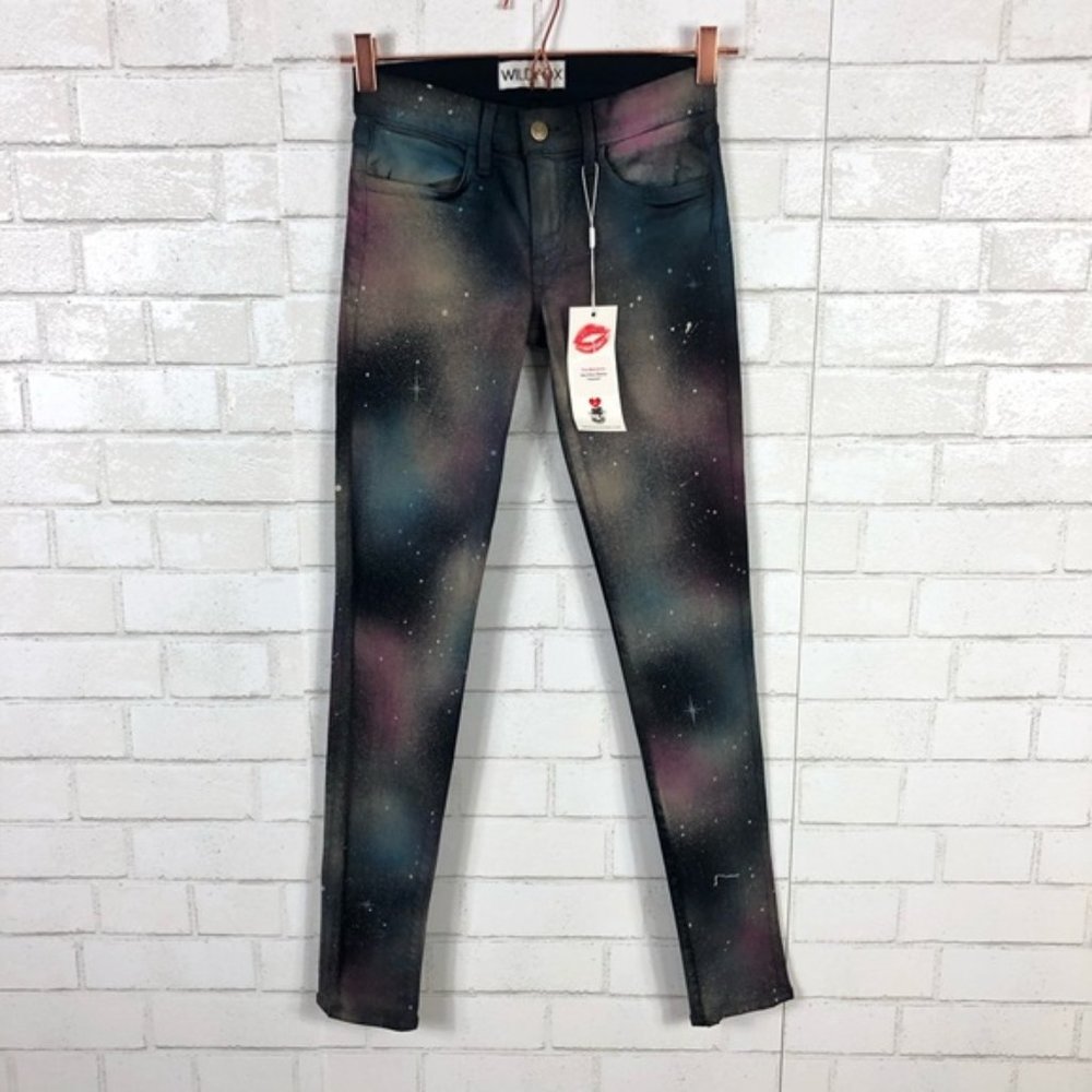 NEW Wildfox Marianne Heaven Mid-Rise Skinny Jeans - Picture 2 of 8